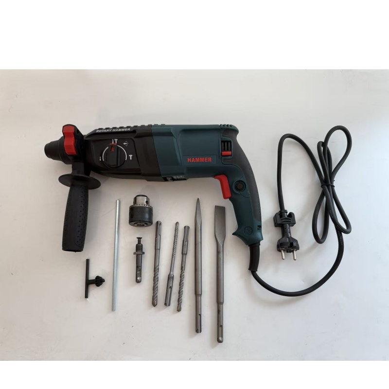 Rotary Hammer Drill Sds Plus 800W - 4-Function Electric Rotary Hammer 220V 820W