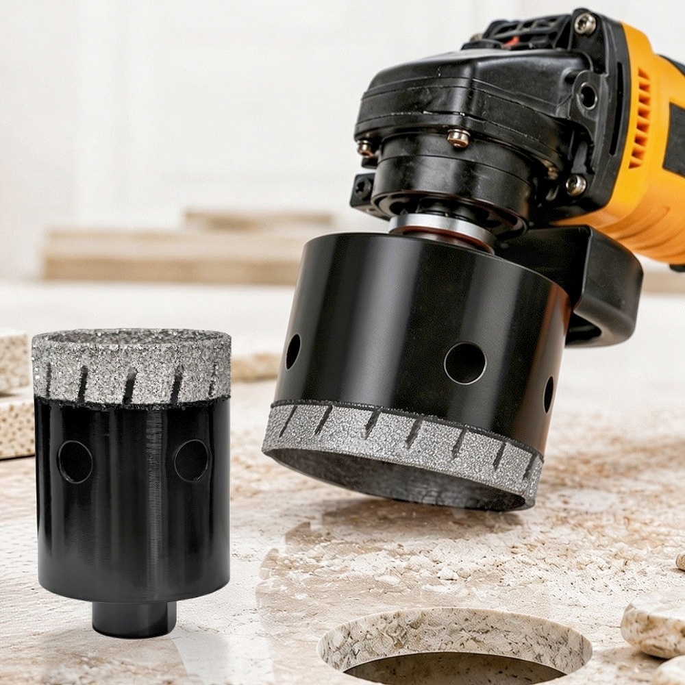 Core Drill Bit Diamond 100Mm - 6-100mm M10 Diamond Brazed Core Drill
