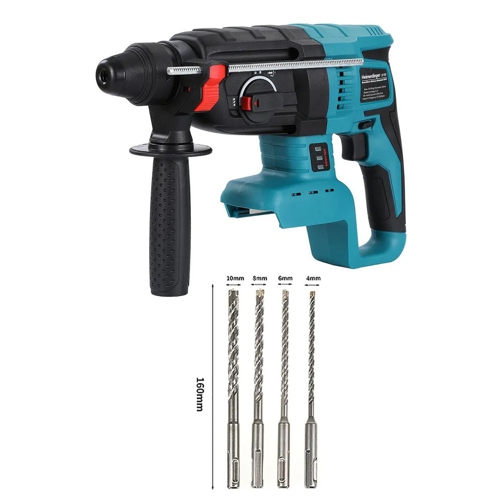 Rotary Hammer Drill Sds Plus 800W - Cordless Brushless 1-1/8