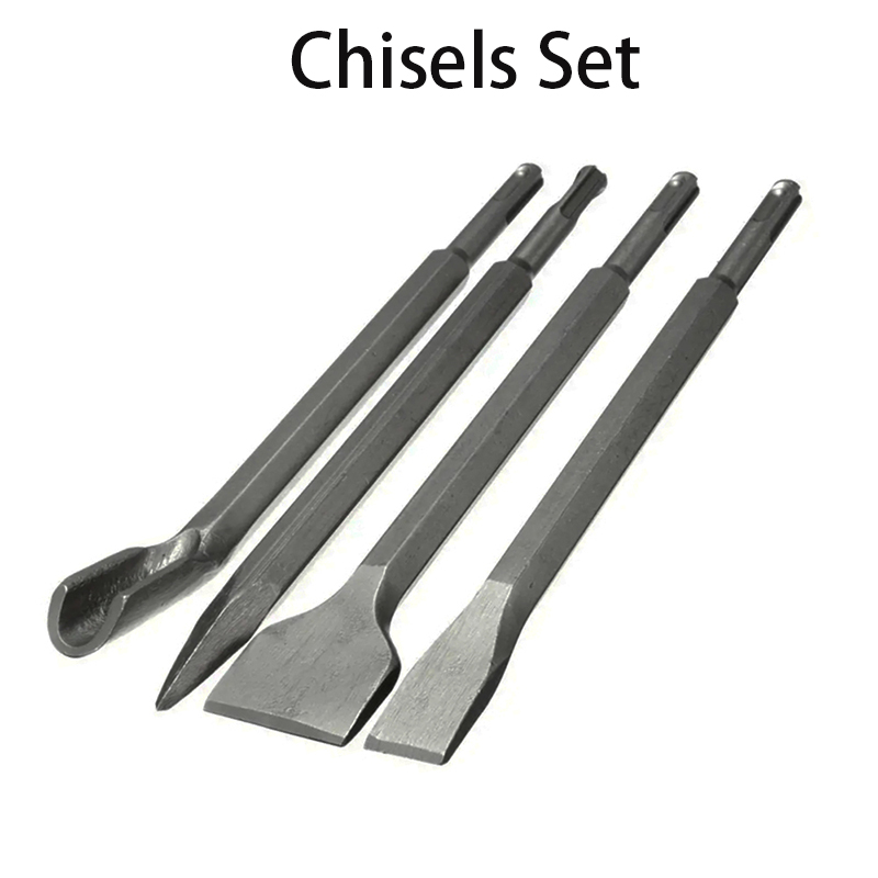 Rotary Hammer Chisel Bit Flat - SDS Electric Rotary Bit Point U