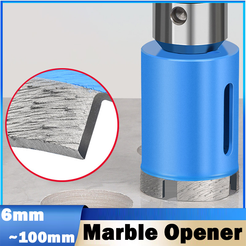 Core Drill Bit Diamond 100Mm - 1Pcs 6~100mm Marble Opener Diamond Coated