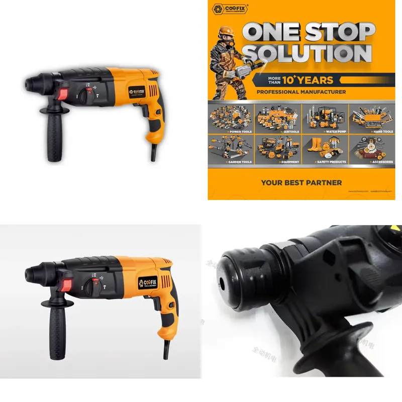Rotary Hammer Drill 26Mm - 【CHIMU HOME】 850W 26mm Rotary Hammer