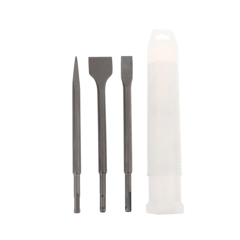 3Pcs SDS-Plus Shank Chisel Set - Rotary Hammer Chisel Bit Flat review and price