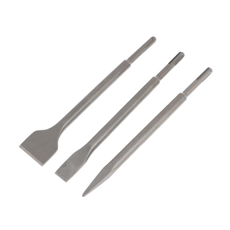 3Pcs SDS-Plus Shank Chisel Set - Rotary Hammer Chisel Bit Flat review and price