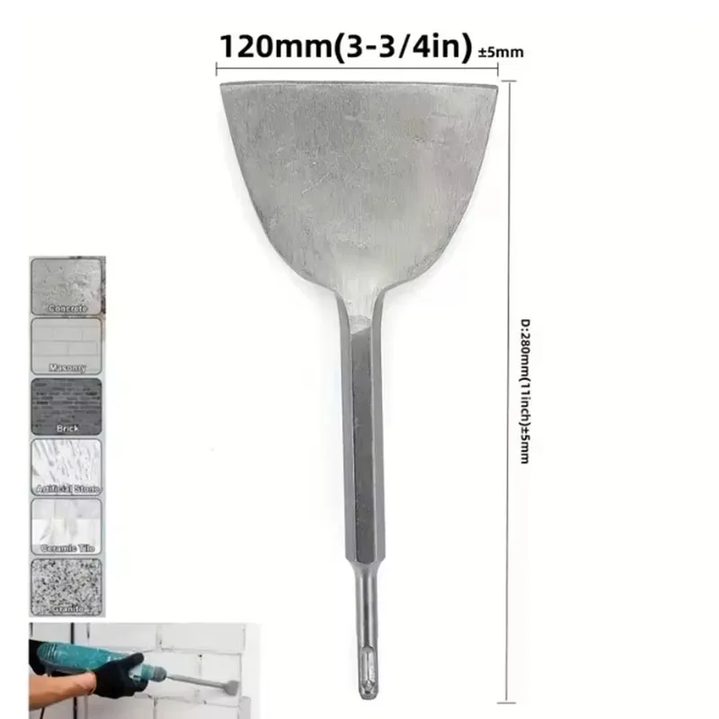 SDS‑Plus Round Shank Groove Fl - Rotary Hammer Chisel Bit Flat review and price