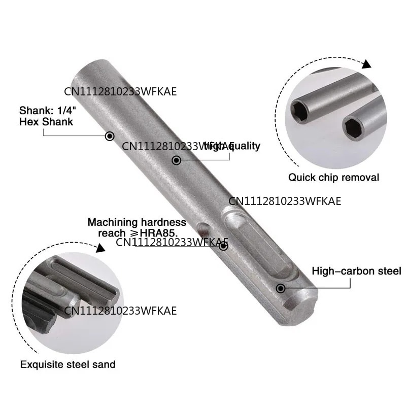 5PCS Convenient And Reliable S - Sds Plus Chuck Adapter review and price