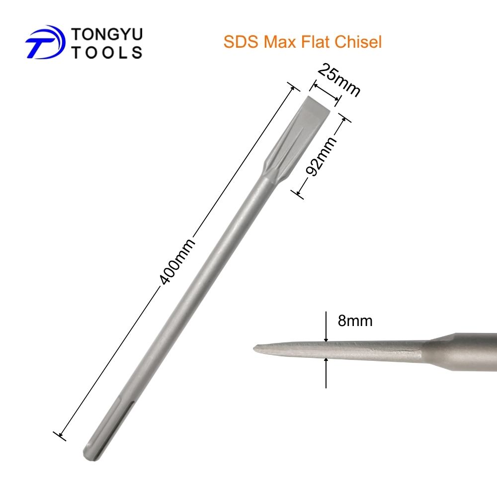 SDS Max Flat Chisel 25x400mm H - Rotary Hammer Chisel Bit Flat review and price