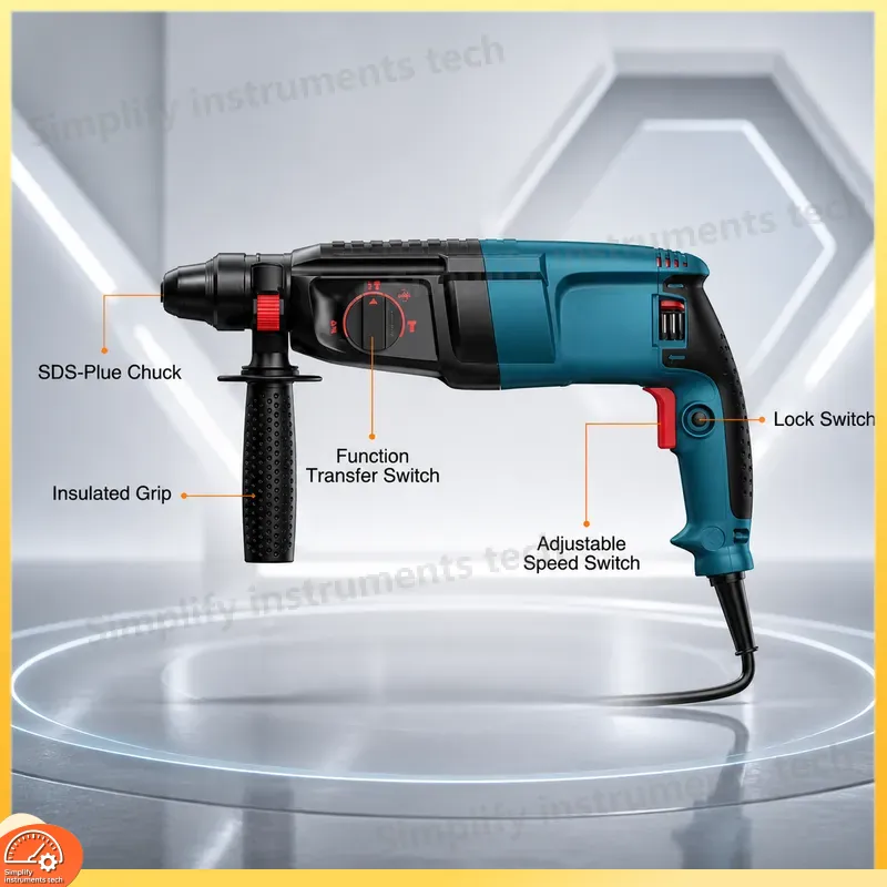 800W Rotary Hammer Drill SDS P - Rotary Hammer Drill Sds Plus 800W review and price