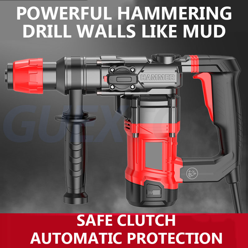 220V Electric Demolition Hamme - Rotary Hammer Drill 26Mm review and price