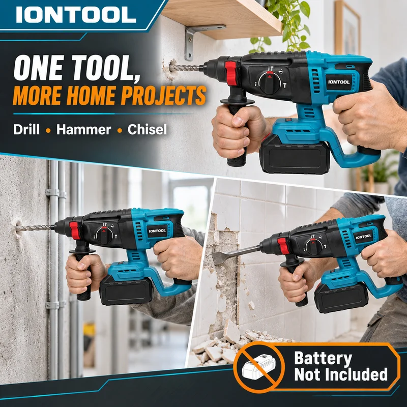 IONTOOL Cordless Rotary Hammer - Rotary Hammer Drill 26Mm review and price