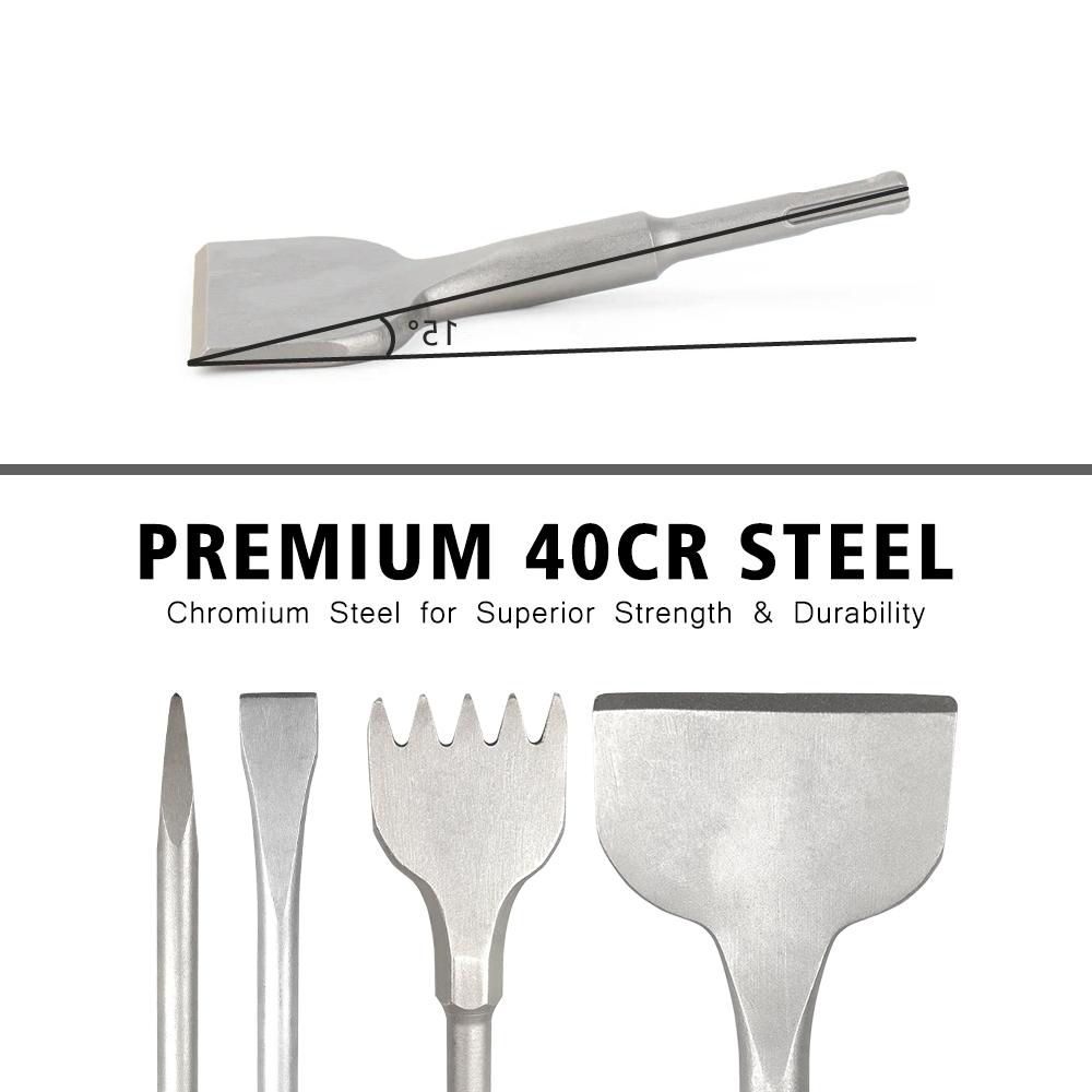 SDS Plus Shank Rotary Hammer P - Rotary Hammer Chisel Bit Flat review and price