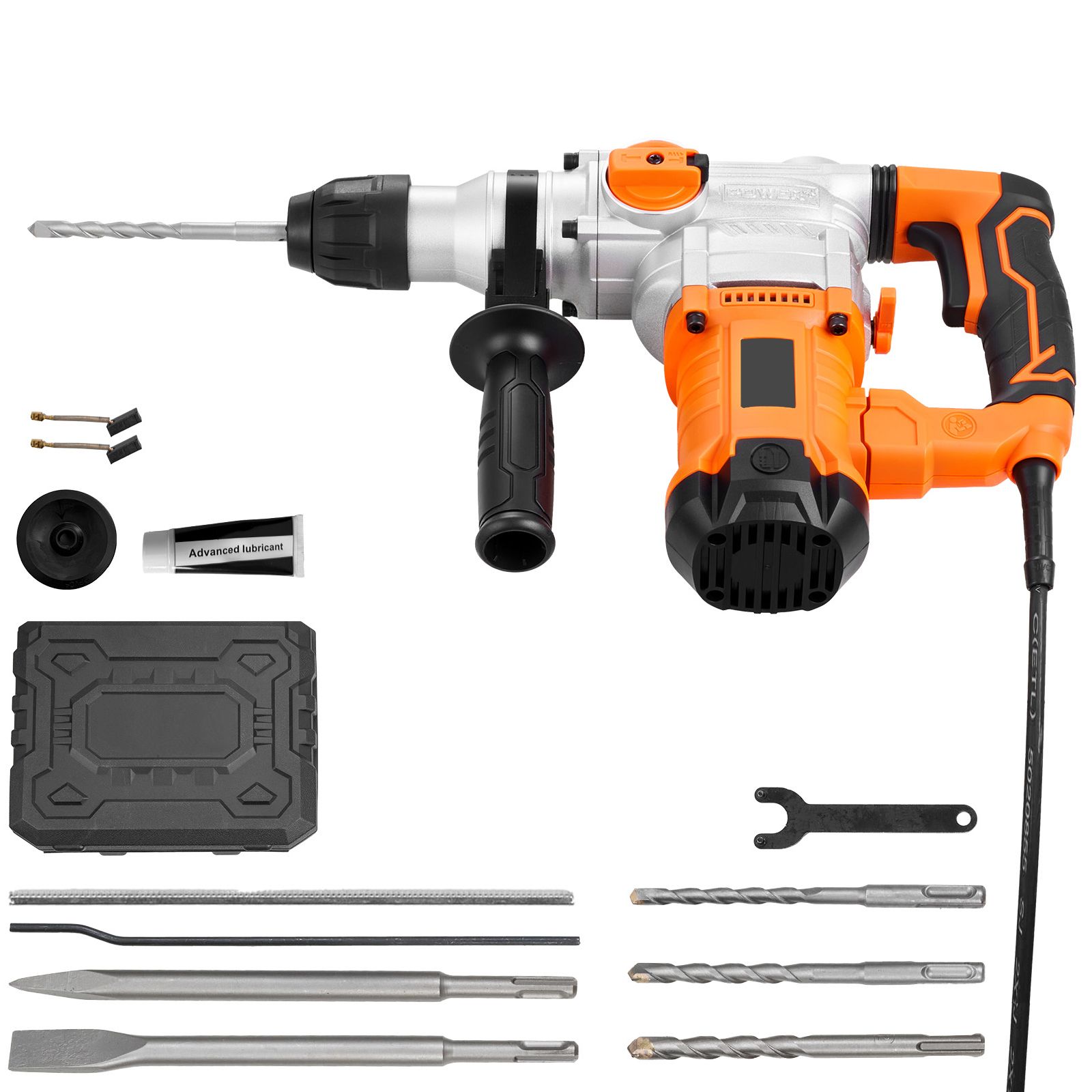 Rotary Hammer Drill, 1-1/8 in  - Rotary Hammer Chisel Bit Flat review and price