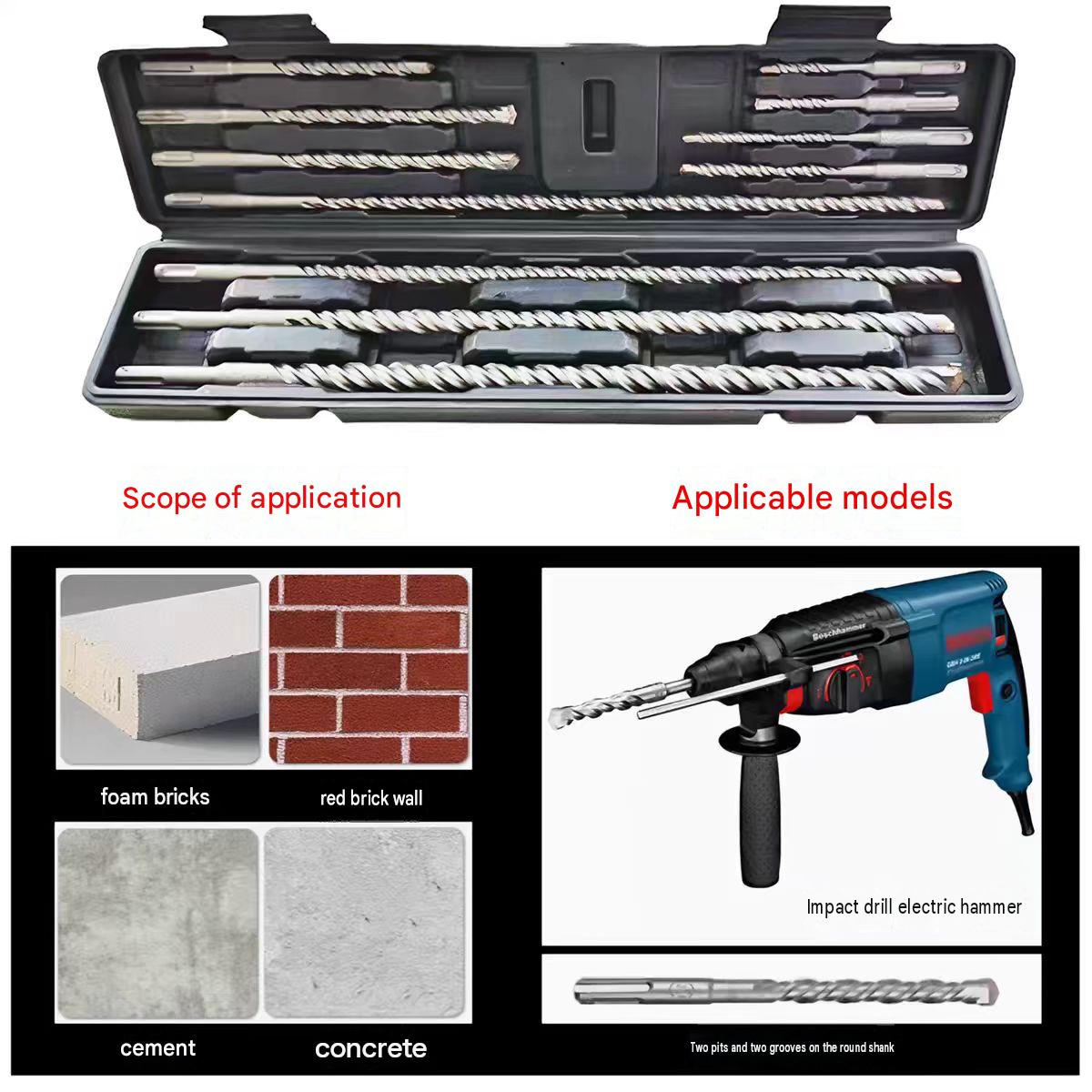 11PCS/17PCS SDS Plus Rotary Ha - Sds Plus Drill Bit Set 17Pcs review and price