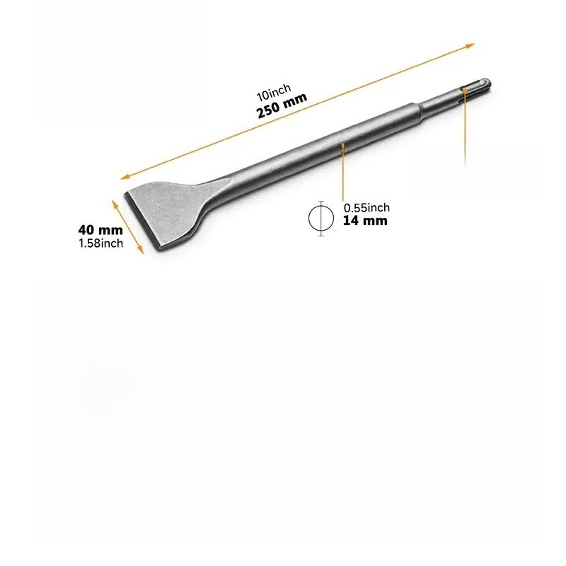 Masonry Concrete Drill Bit , P - Rotary Hammer Chisel Bit Flat review and price