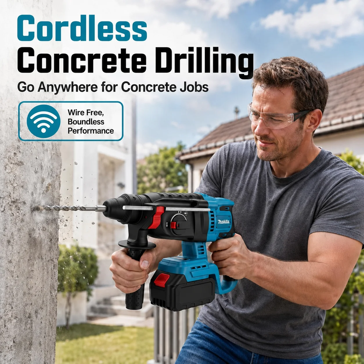 Makita DHR242 18V LXT® Li-ion  - Rotary Hammer Drill 26Mm review and price