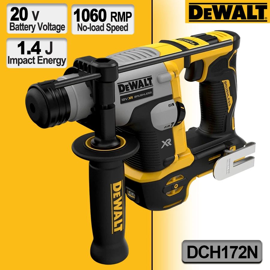DeWalt DCH172N Cordless Rechar - Cordless Rotary Hammer 20V Brushless review and price