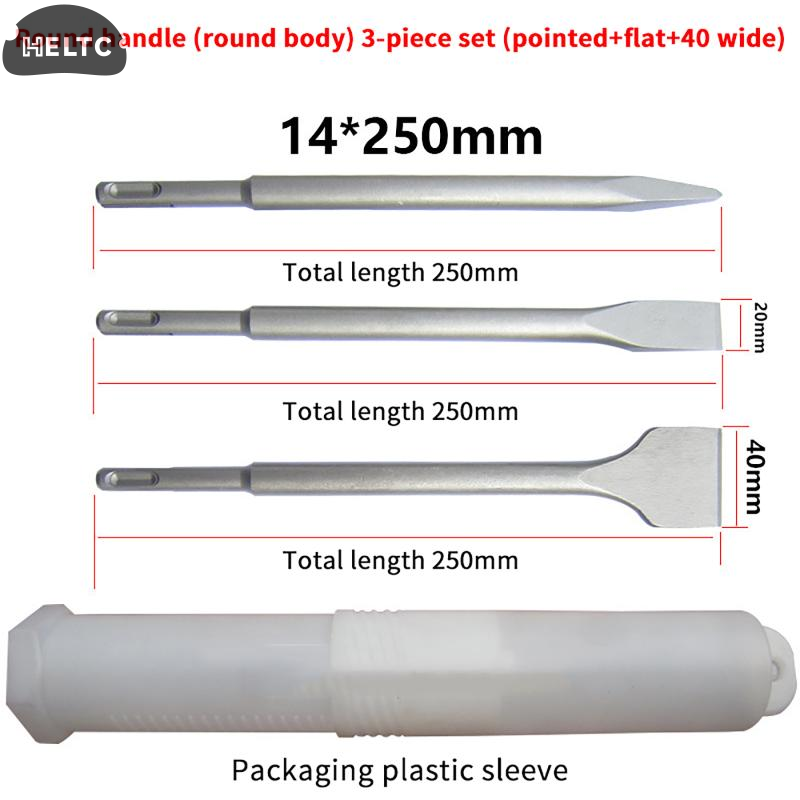 3Pcs SDS-Plus Shank Chisel Set - Rotary Hammer Chisel Bit Flat review and price