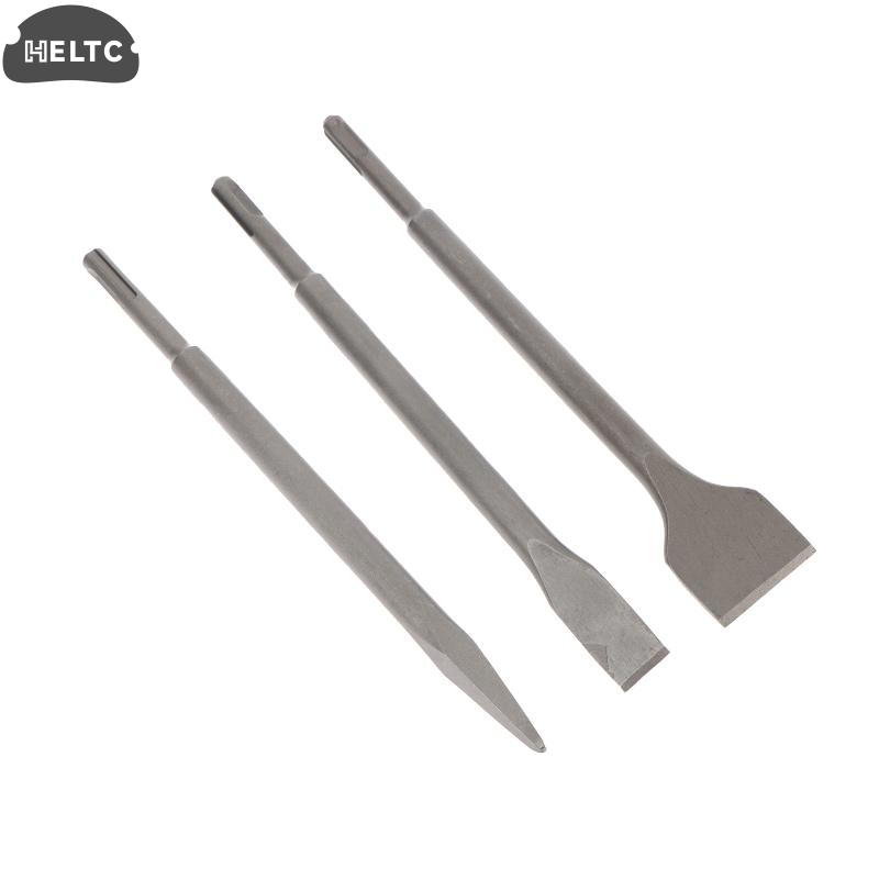 3Pcs SDS-Plus Shank Chisel Set - Rotary Hammer Chisel Bit Flat review and price