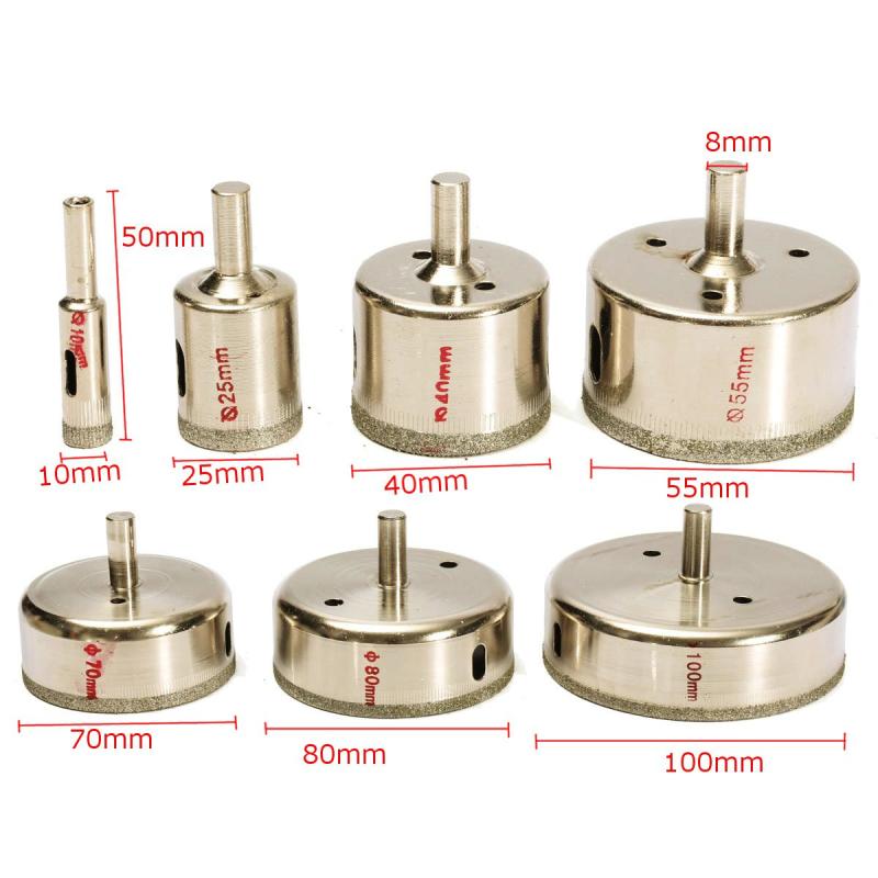 7Pcs Metal Diamond Coated Core - Core Drill Bit Diamond 100Mm review and price