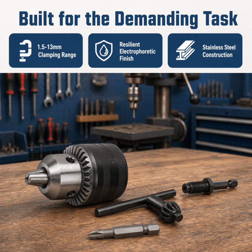 1.5-13mm Capacity Drill Chuck  - Sds Plus Chuck Adapter review and price