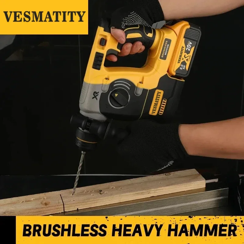 Brushless SDS-Plus Rotary Hamm - Hammer Drill Concrete 13Mm review and price