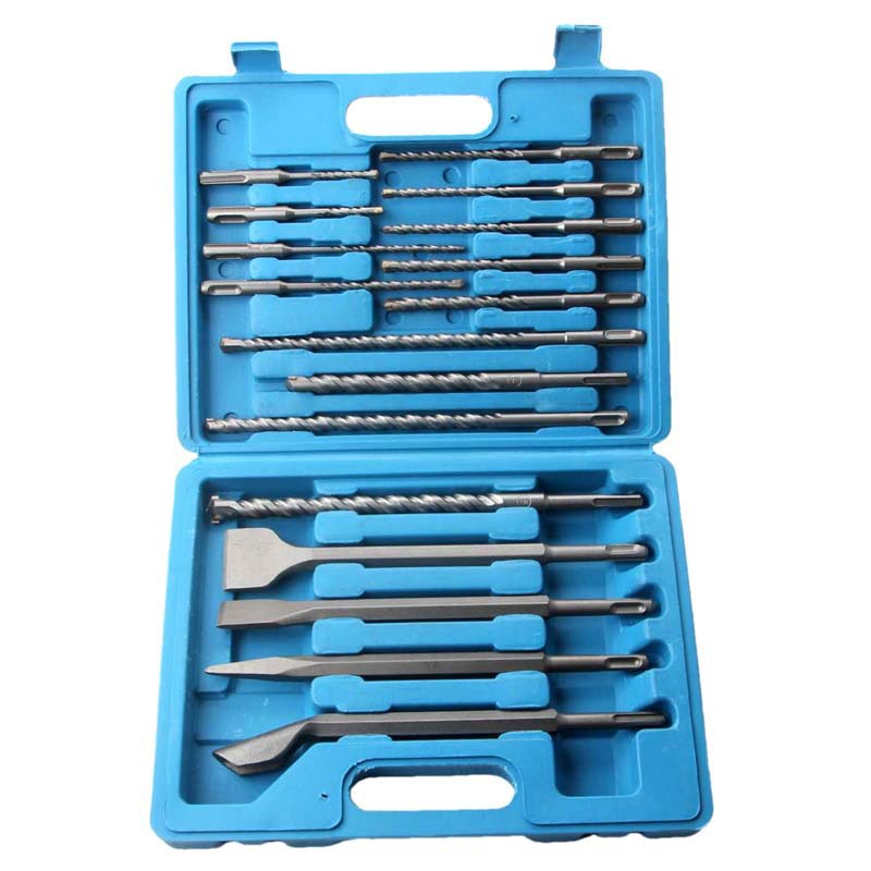 17Pcs/Set Electric Hammer SDS  - Sds Plus Drill Bit Set 17Pcs review and price