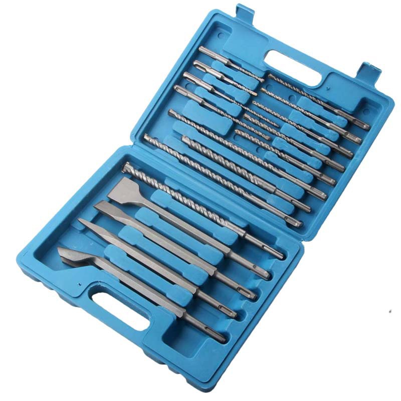 17Pcs/Set Electric Hammer SDS  - Sds Plus Drill Bit Set 17Pcs review and price